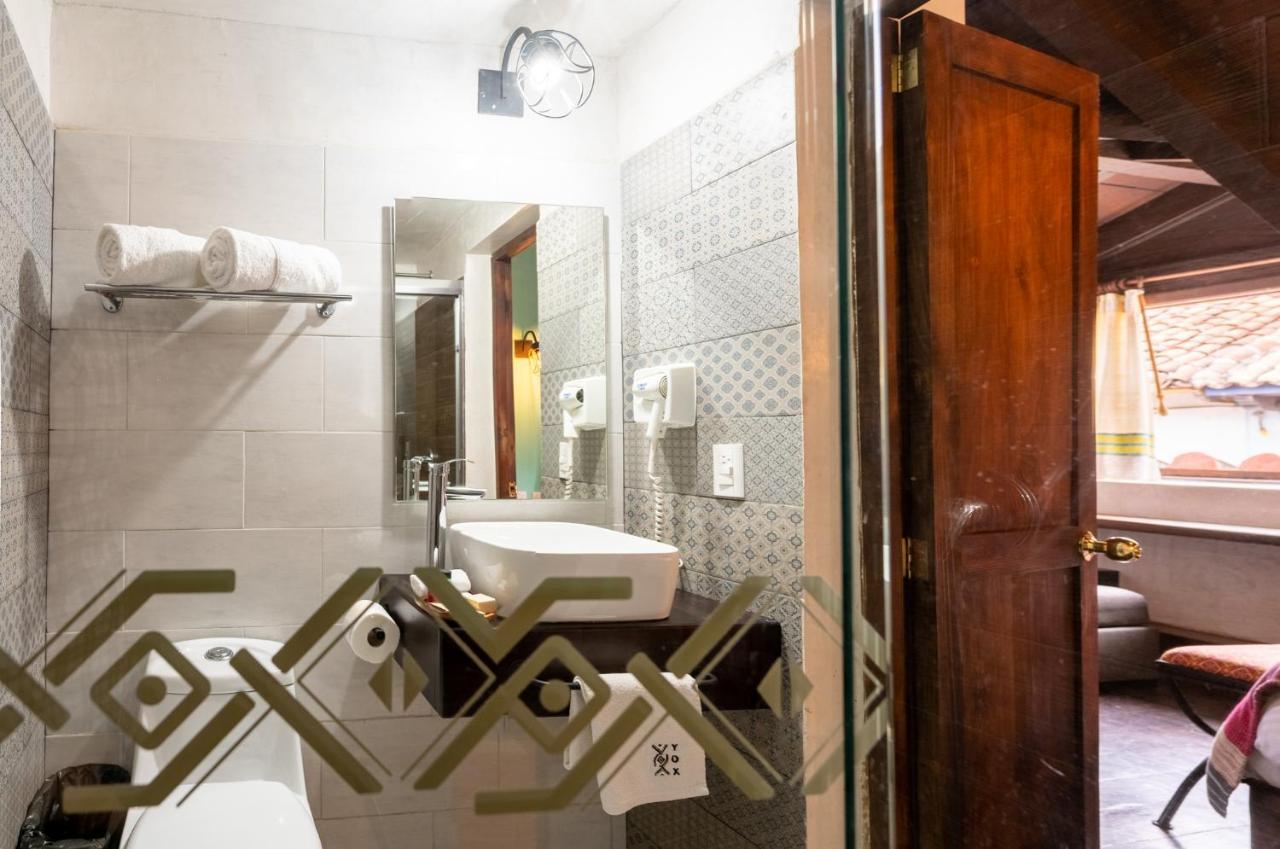 Yox Hotel Boutique San Cristóbal de Las Casas Kültér fotó Bathroom